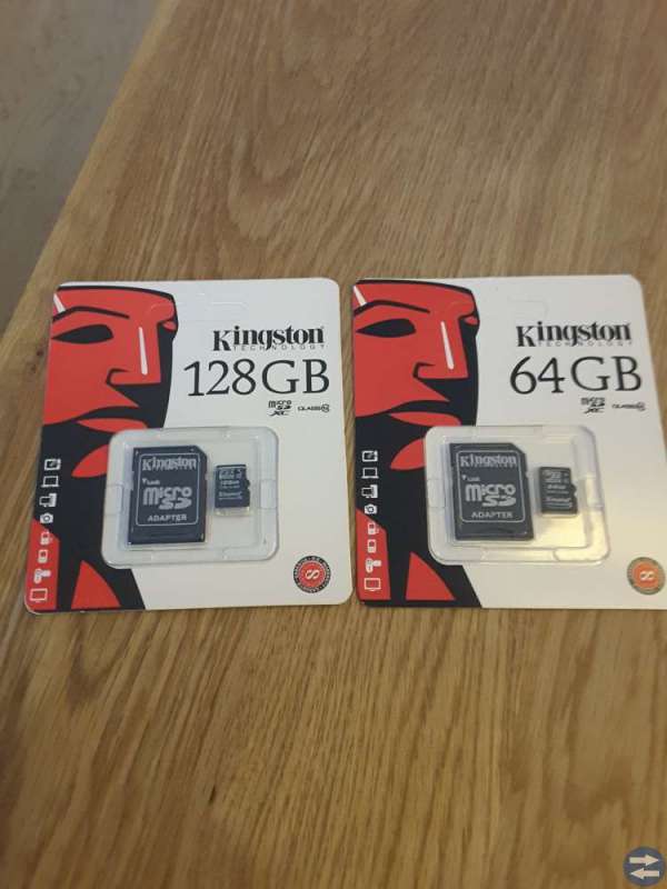 Nya Micro SD kort i 64 & 128GB