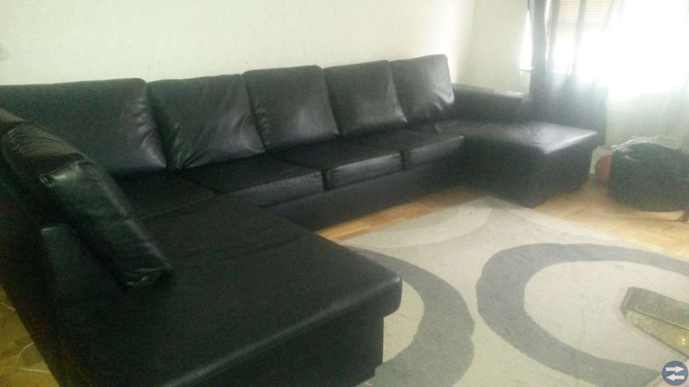 Dubbeldivan/Skinn (Nyskick)