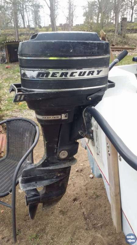 Mercury 20 hk 2 twin