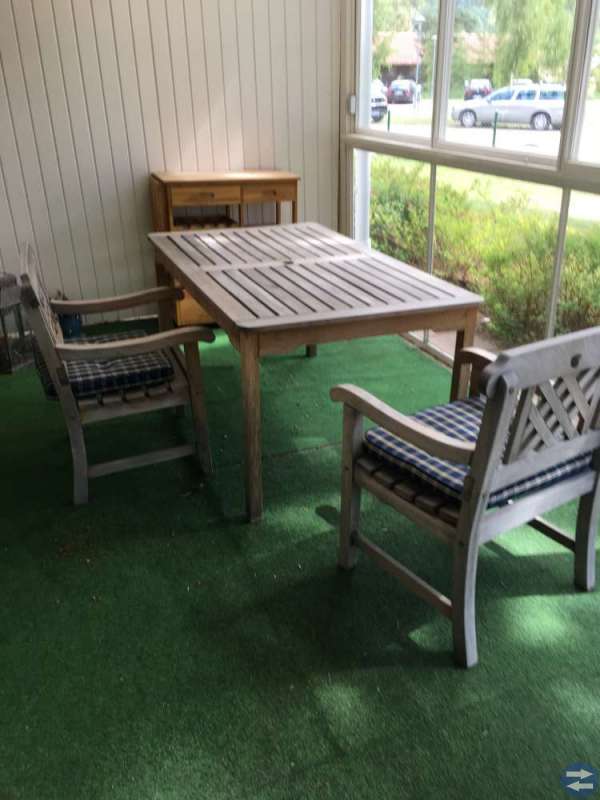 Trädgårds möbler
