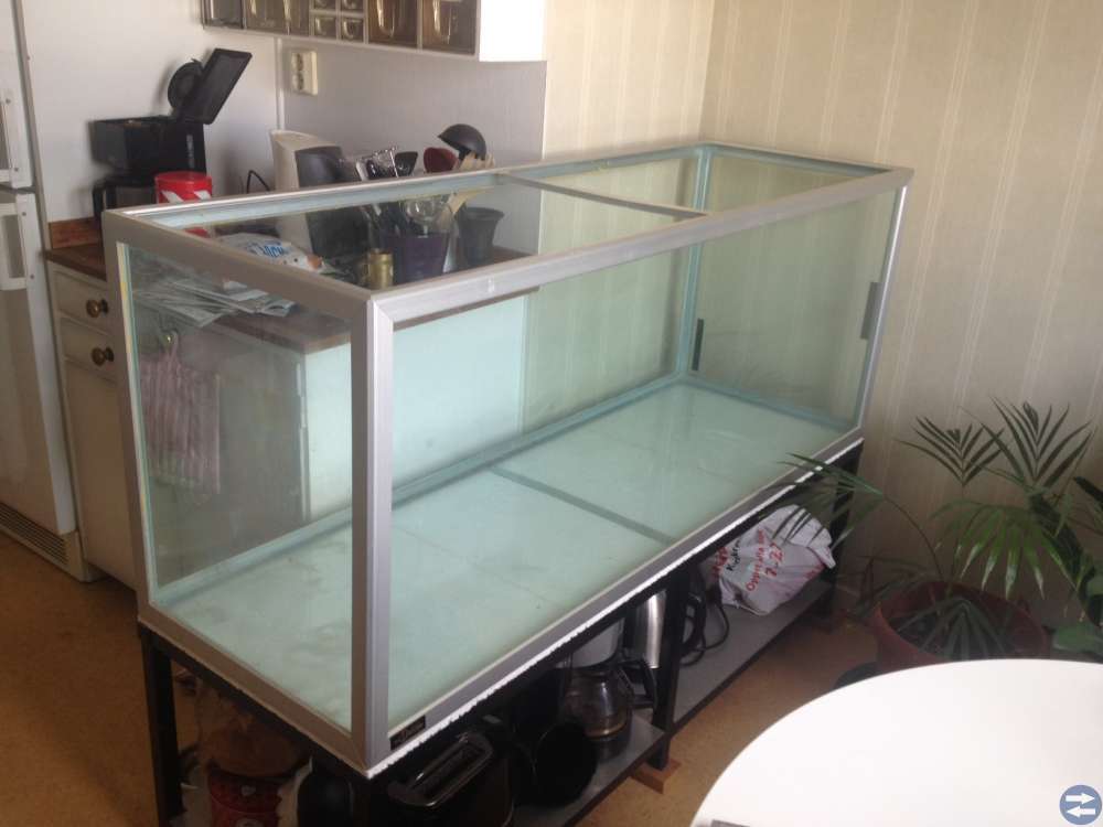 450l akvarietank, aluram