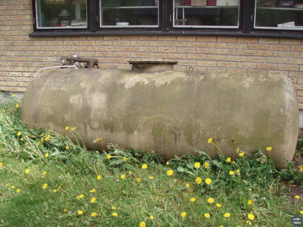 Dieseltank skänkes