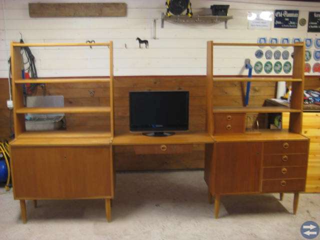 Bokhylla i teak