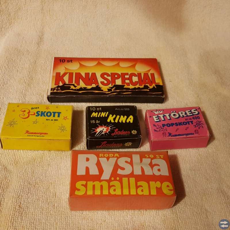 Sökes äldre pyroteknik/fyrverkerier