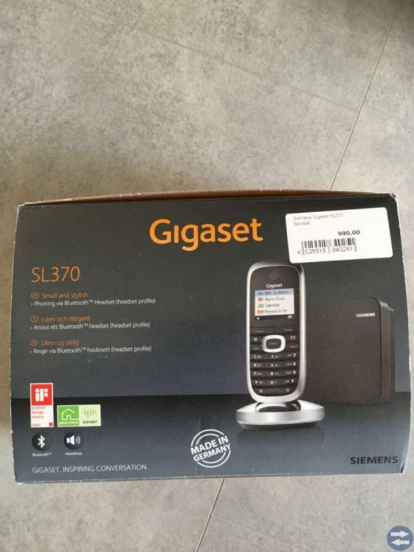 Trådlös telefon