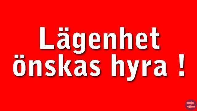 SÖKES: LÄGENHET, CENTRALT, 20-35KVM I SKÖVDE