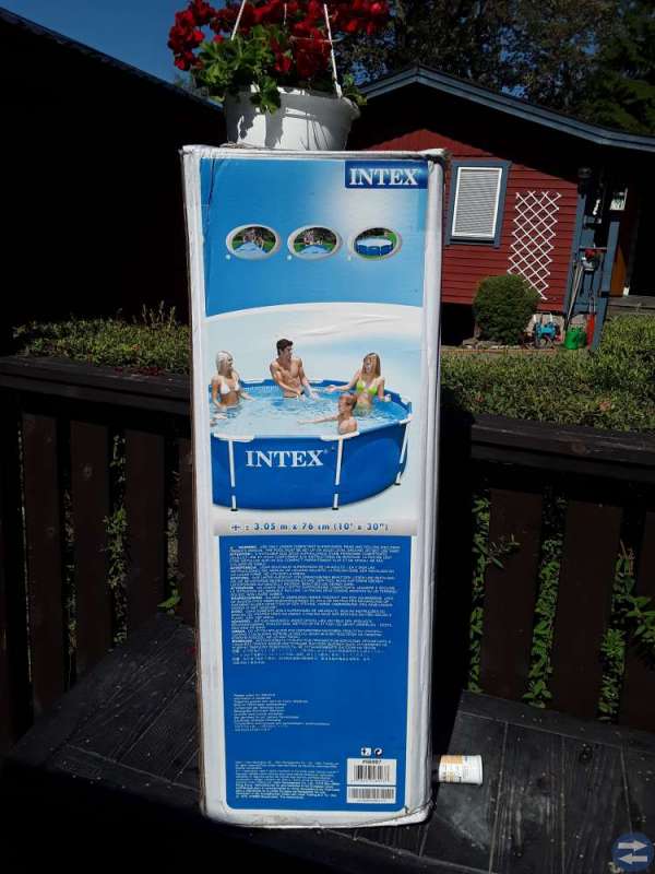 Bad pool 3,x76 cm 4485 l index helt ny i kartong