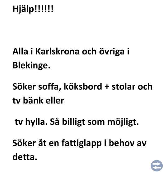 Sökes akut
