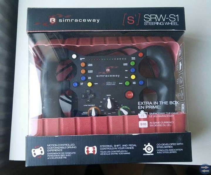 SteelSeries Simraceway SRW-S1 Steering Wheel
