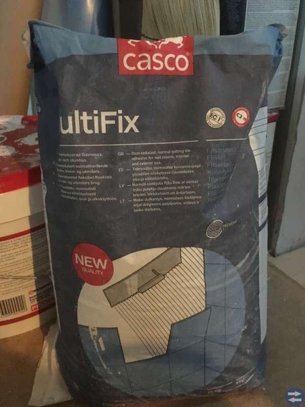 Kakelfästmassa Casco Multifux 15kg