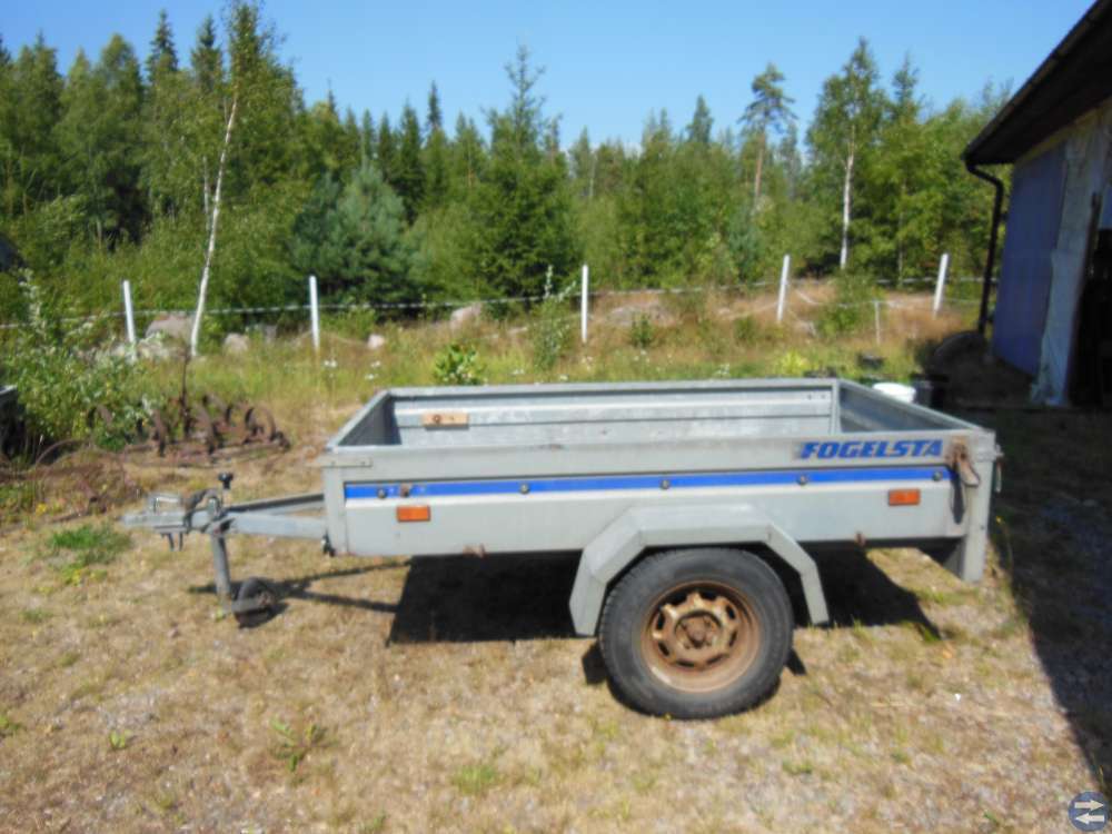 Obromsad bilsläpkärra 380 kg