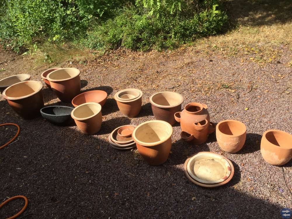 Krukor i keramik