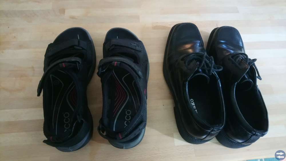 ECCO POWERED BY RECEPTOR TECHNOLOGY SANDALER 36