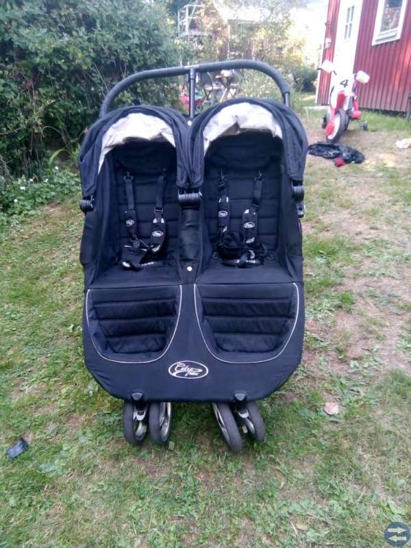 Baby jogger, city mini (dubbelvagn)