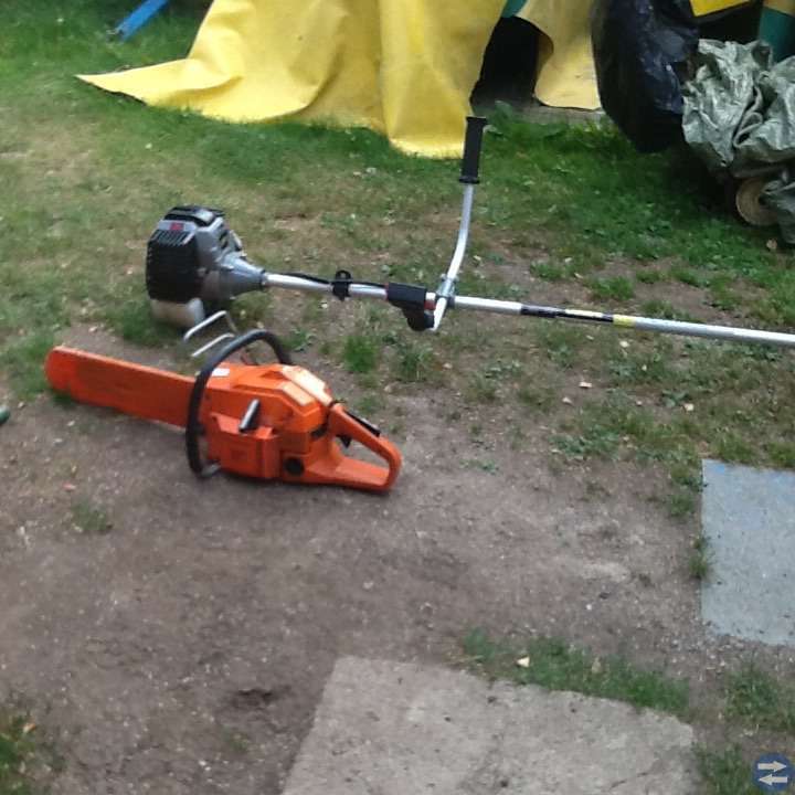 Gräsklippare motorsågar