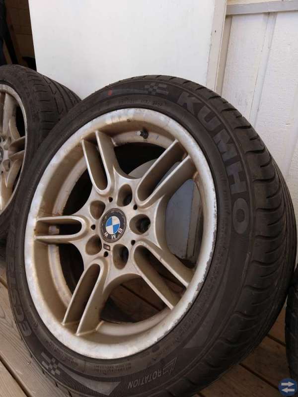 vinterdäck med fälg bmw