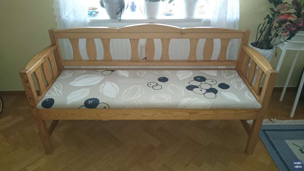 Träsoffa
