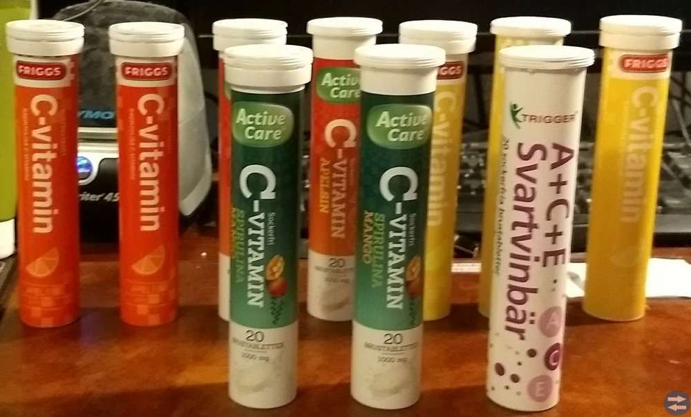10st C-vitamin Brus