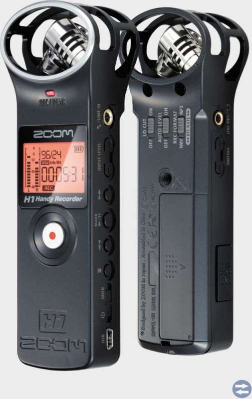 THE ZOOM H1 Handy Recorder