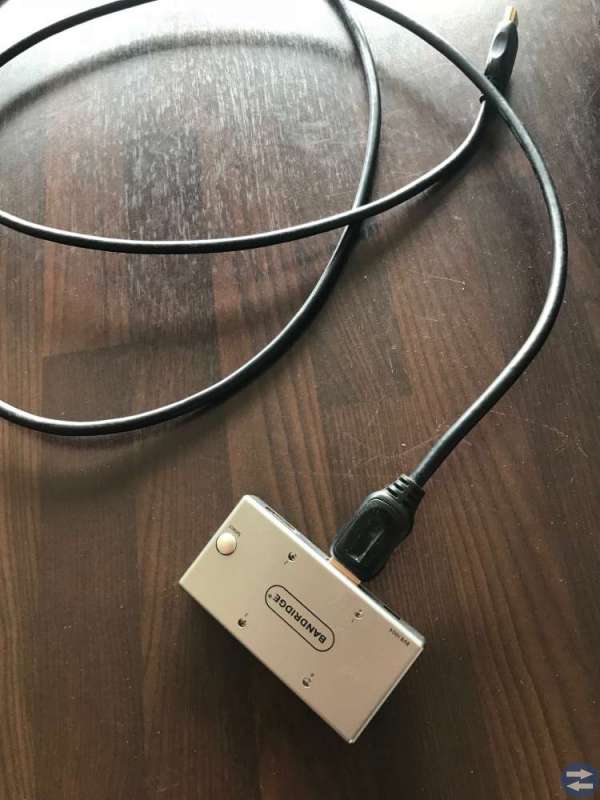 HDMI Switch Bandridge - inkl HDMI kabel