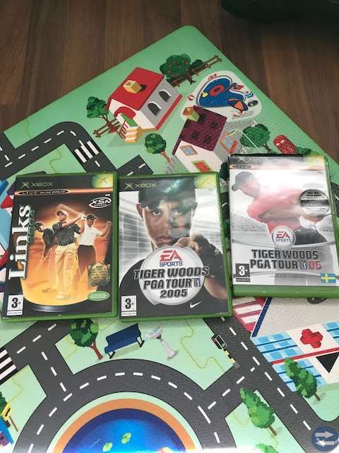 3 golfspel X-Box