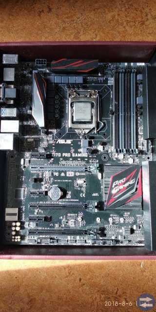 I5 6600k Skylake + Asus Z170 Pro Gaming