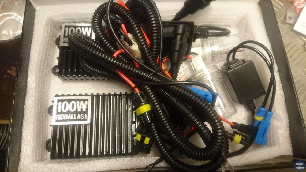 100w Xenonsats för 2st lampor.