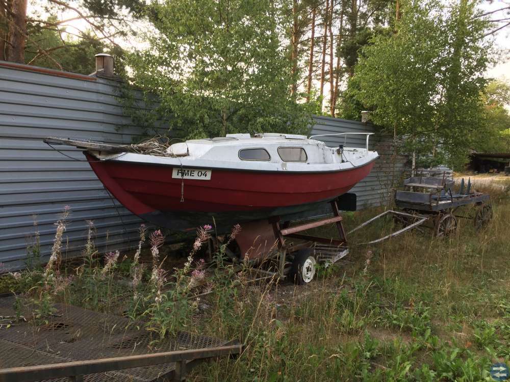 Liten segelbåt