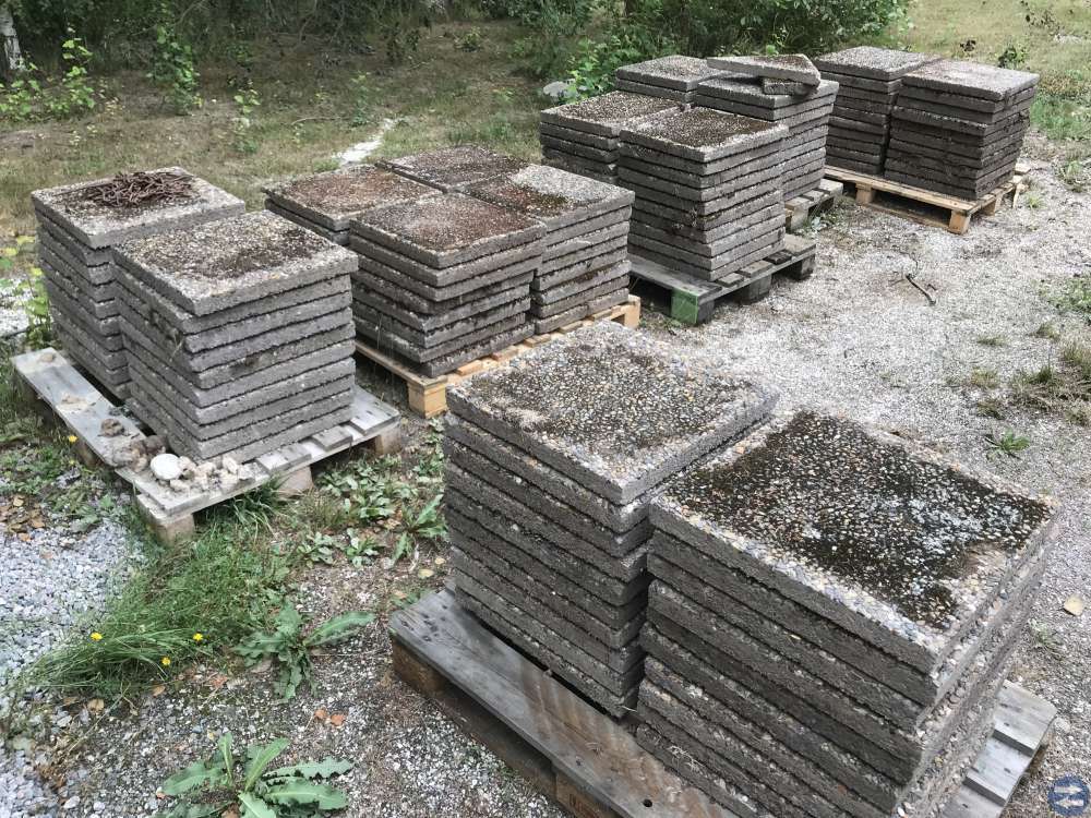 Trädgårdsplattor