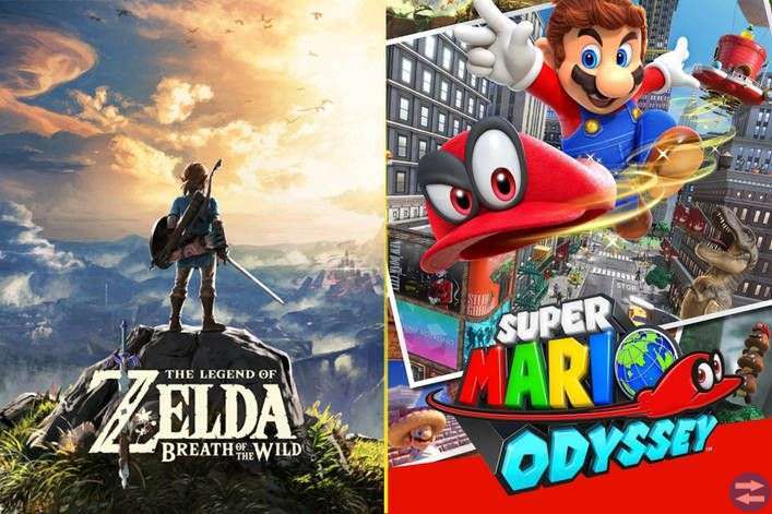 Zelda Breath of the Wild/Super Mario Odyssey