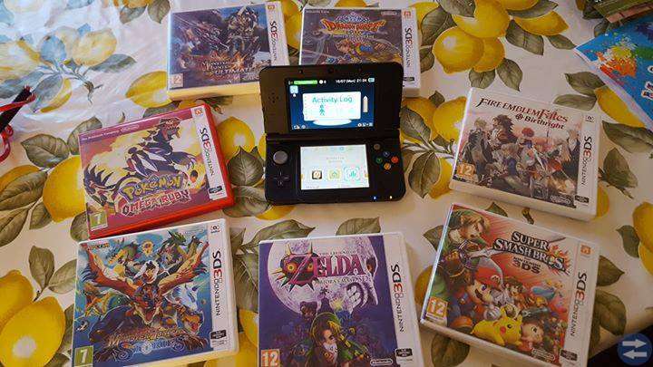 Nintendo 3DS + 7 spel bytes mot mobtelefon/platta.
