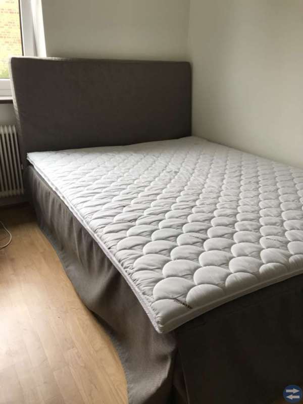 Komplett dubbelsäng 160cm