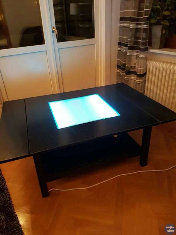 Soffbord med Inbyggd belysning