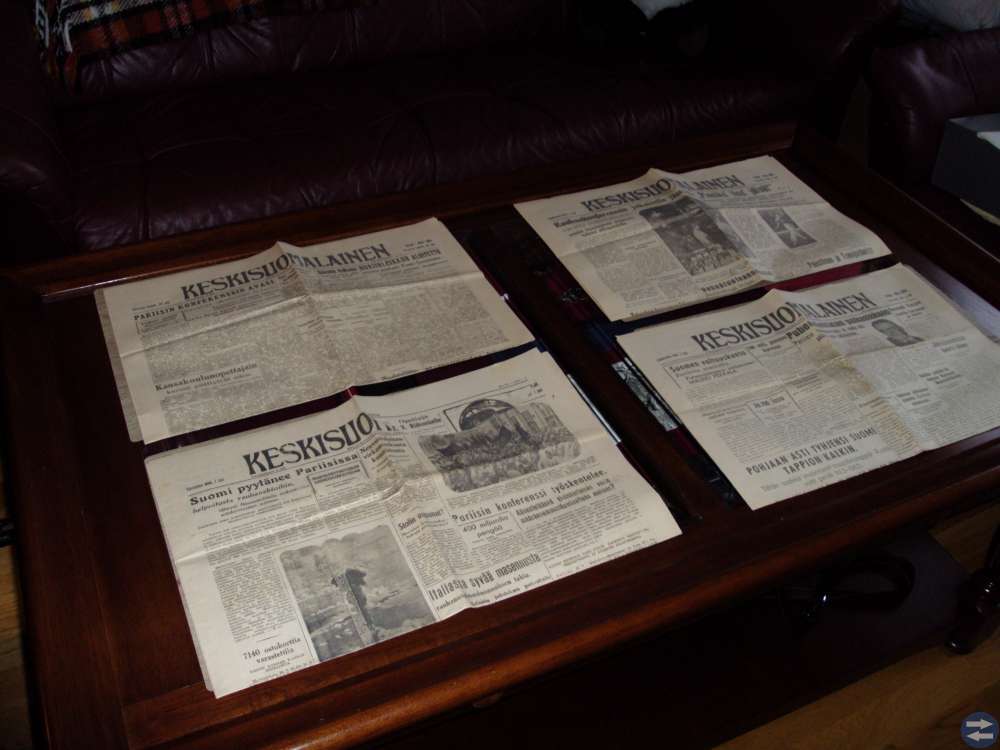 Finska tidningar från 1946
