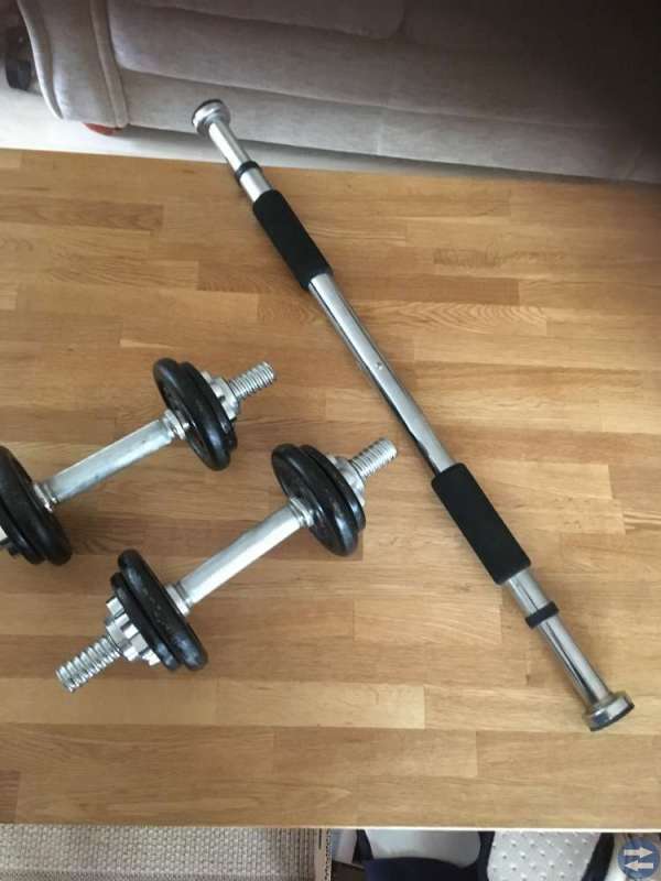 Hantlar och hävstång