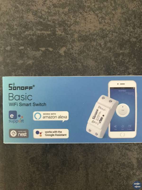 Sonoff wi-fi switch