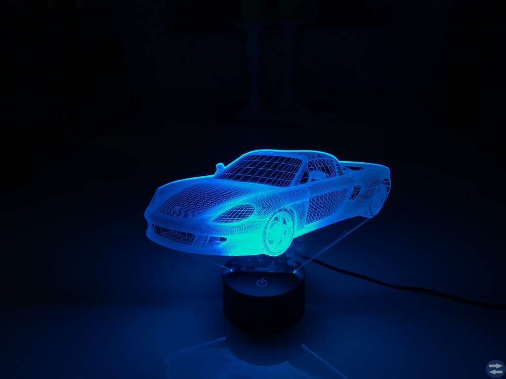 3D Nattlampa
