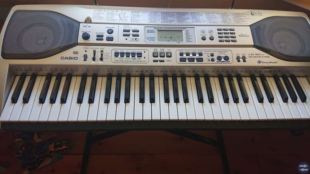 Keyboard Casio LK-90 tv key lightning system med b