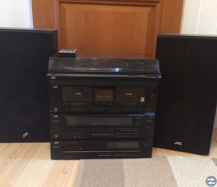 JVC TD-W dubbelkasset / RX radiodel / XL-V101 mm