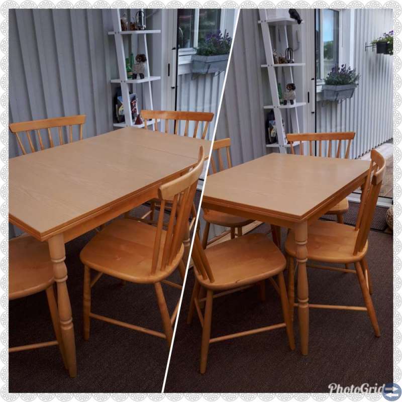 Köksbord och 4 stolar