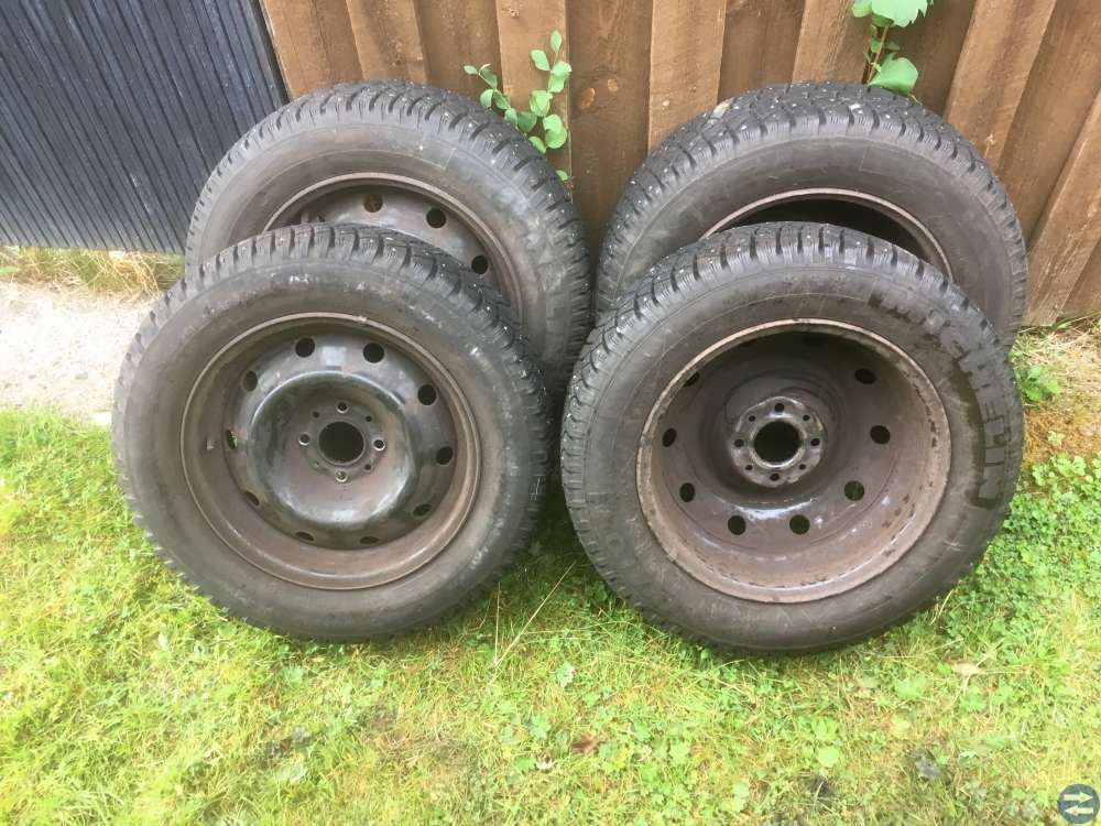 Dubbade Vinterhjul 4 st