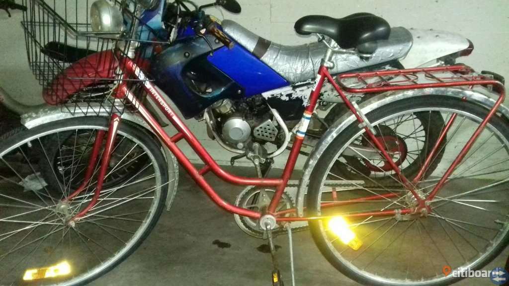 En retro cykel som heter intersport.En kvalite cykel