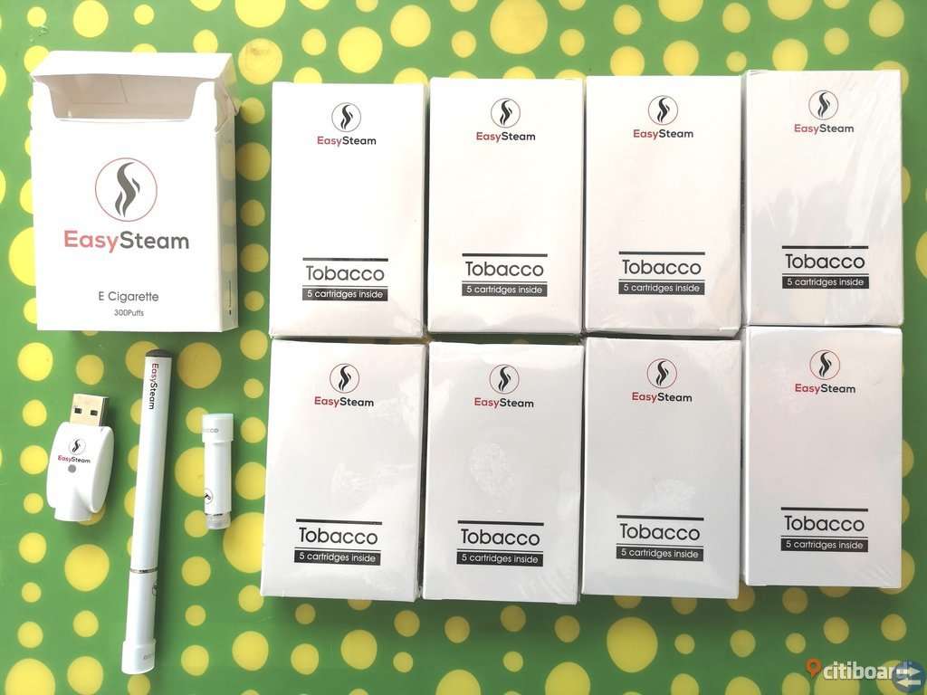 Komplett E cigg paket, mera än 2 månaders förbrukning