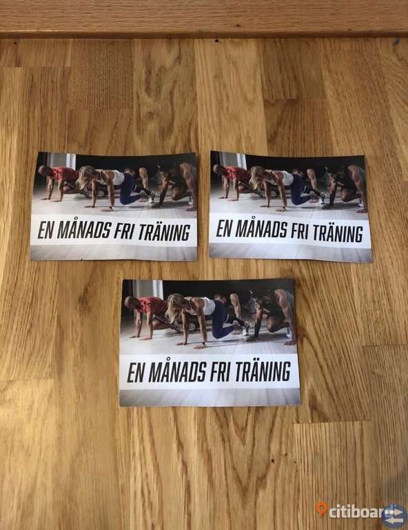 3st En Månads Fri Träning kort Nordic Wellness