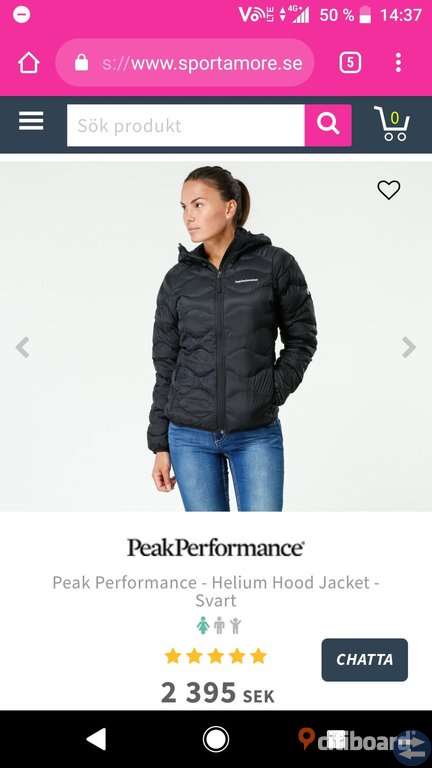 Peak performance jacka