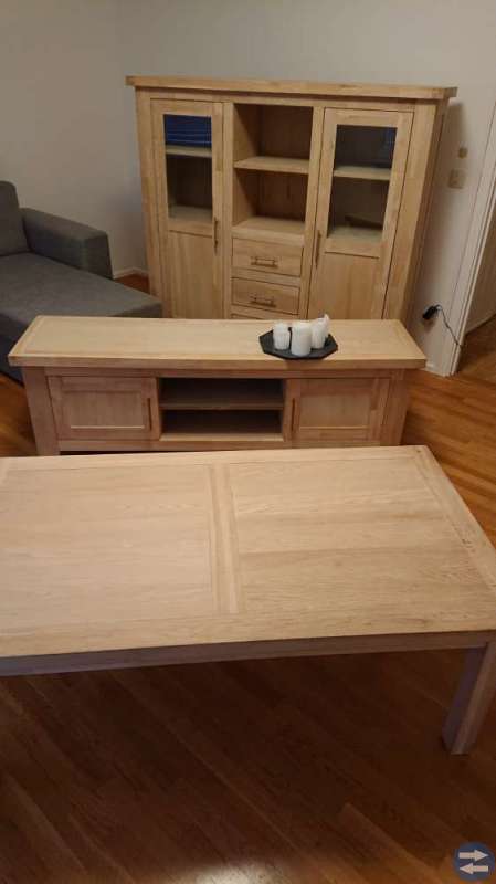Tv-bord, sofabord og skänk
