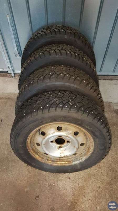 Dubbdäck 185/65 R14 passar till Renault