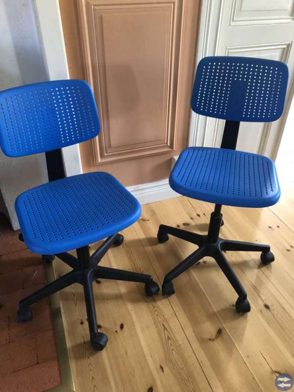 2 st kontorsstolar