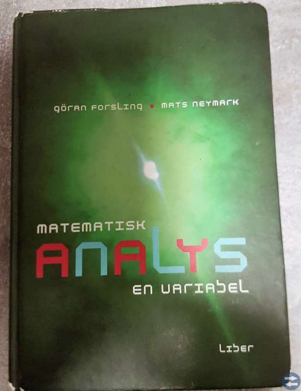 Matematisk analys En variabel