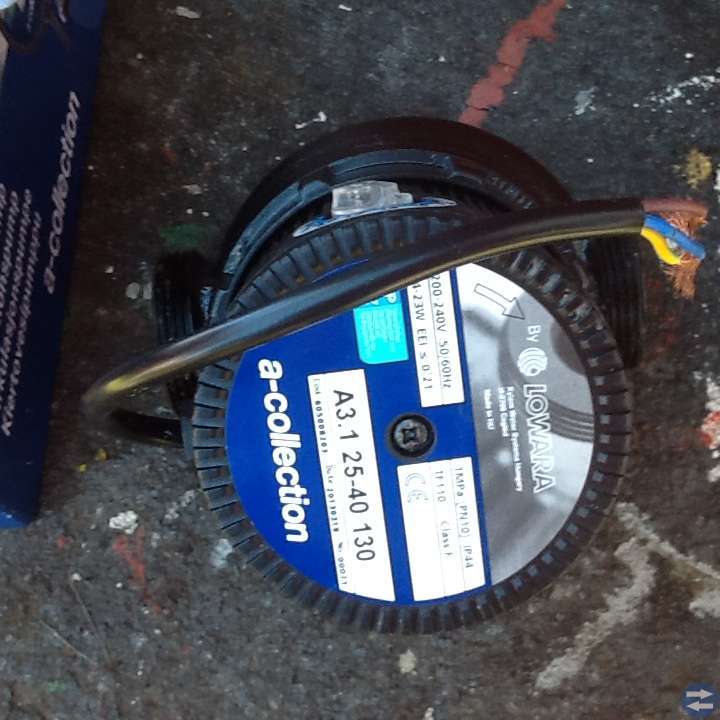 Cirkulationspump. Vikter till decimal våg